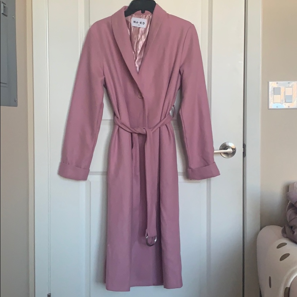 SALE - NWOT Pink NA-KD Coat